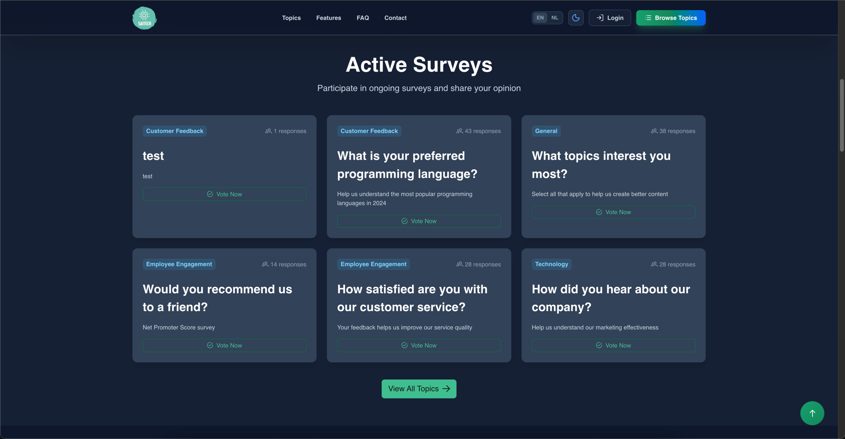 E-Survey Platform