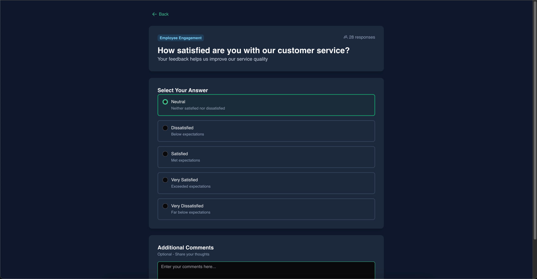 E-Survey Platform — 2