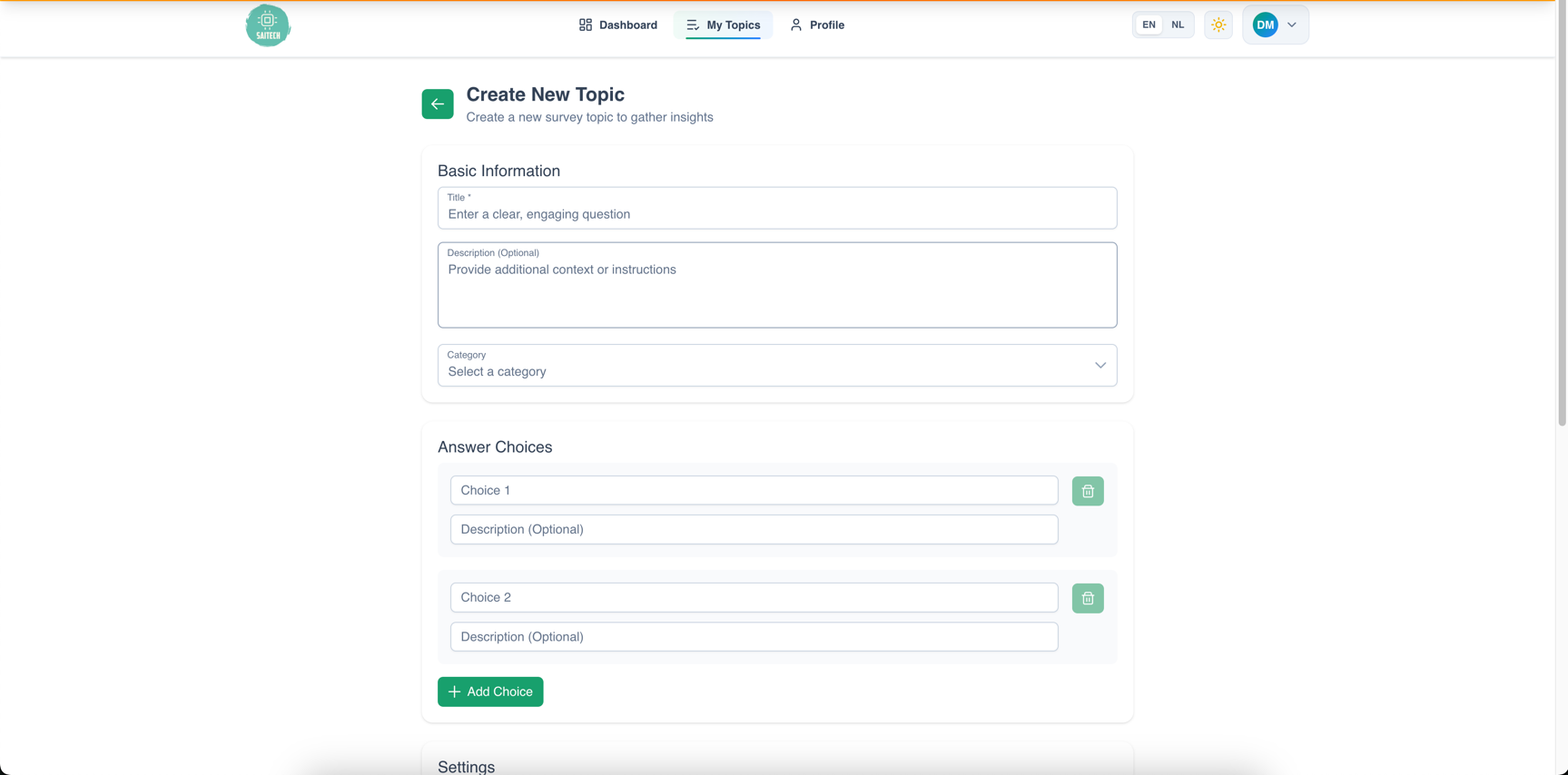 E-Survey Platform — 11