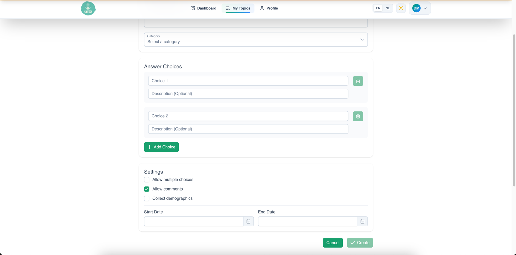 E-Survey Platform — 12